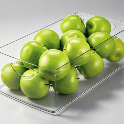 Stackable Clear Extra Long Pantry Bin